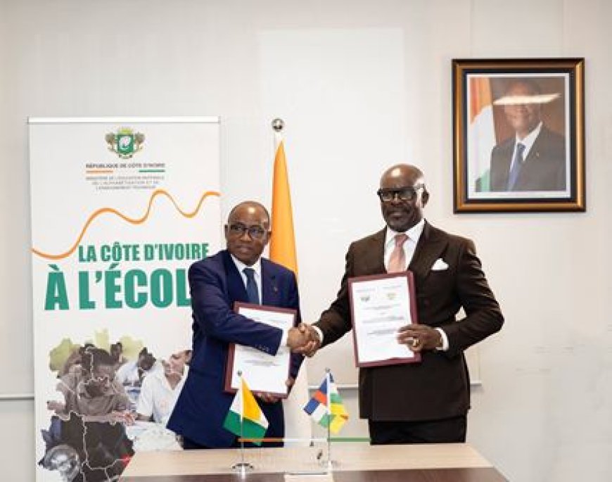 La Côte d’Ivoire et la Centrafrique unissent leurs forces pour un avenir performant
