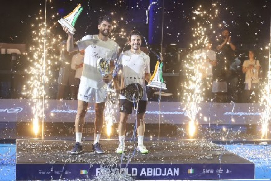 Finales FIP Gold Abidjan 2026 : Les paires Javier Garrido/Lucas Bergamini (hommes) et Ariadna Martinez/Lujàn Rodriguez (dames) sacrées championnes