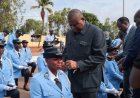 Korhogo : Le ministre Amadou Coulibaly assiste au baptême et à la remise des épaulettes de la 5ᵉ promotion des élèves sous-officiers de police