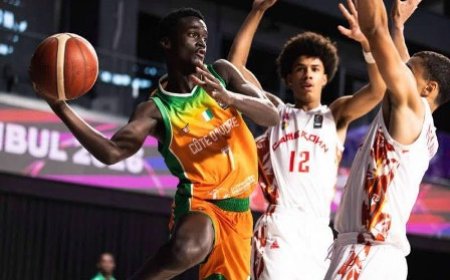 Basket-ball (Mondial U17) : Les Éléphanteaux rebondissent face au Cameroun