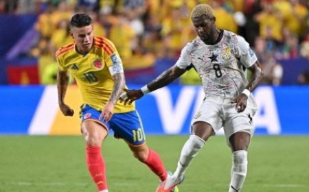 Coupe du monde 2026 : Le Ghana s’incline face à la Colombie en 16es