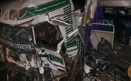 Soubré : Une collision entre un car UTB et une remorque fait un mort et plusieurs blessés à Guehibly