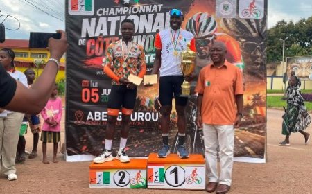 Cyclisme (Championnat national sur route) : Cissé Issiaka sacré champion de Côte d’Ivoire
