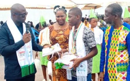 Séguéla : Zamblé K. Érudit remporte le Super Prix d'Excellence de Woro Mérite 2026