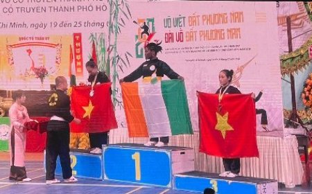 Tournoi international de Ho Chi Minh : Les Éléphants Vo Co Truyen offrent 14 médailles à la Côte d'Ivoire