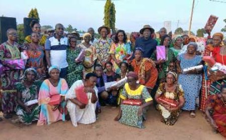 À Kpapékou, Miss Sylvie Delon rend un vibrant hommage aux parents