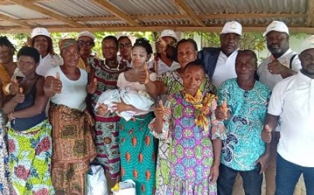Sikensi : Le mouvement « Sikensi, c'est Dimba » tend la main à 33 futures mères vulnérables