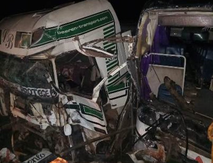 Soubré : Une collision entre un car UTB et une remorque fait un mort et plusieurs blessés à Guehibly