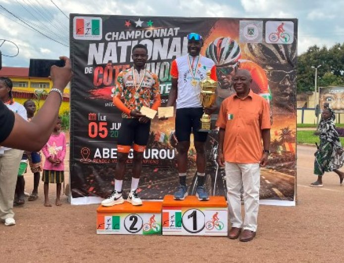 Cyclisme (Championnat national sur route) : Cissé Issiaka sacré champion de Côte d’Ivoire