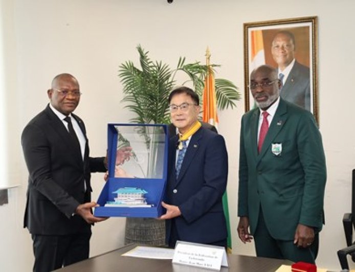 Coopération Sportive : Le Ministère des Sports renforce les liens entre la Côte d'Ivoire et la Corée du Sud