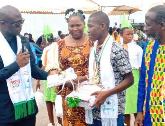 Séguéla : Zamblé K. Érudit remporte le Super Prix d'Excellence de Woro Mérite 2026