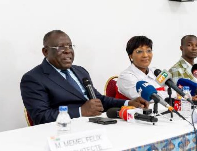 Presse ivoirienne : Bacongo réaffirme le soutien du District d'Abidjan à l'UNJCI et promet un accompagnement durable