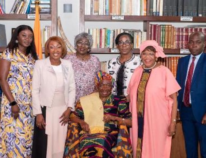 Audience de la Grande Chancelière honoraire, Professeure Henriette Dagri Diabaté
