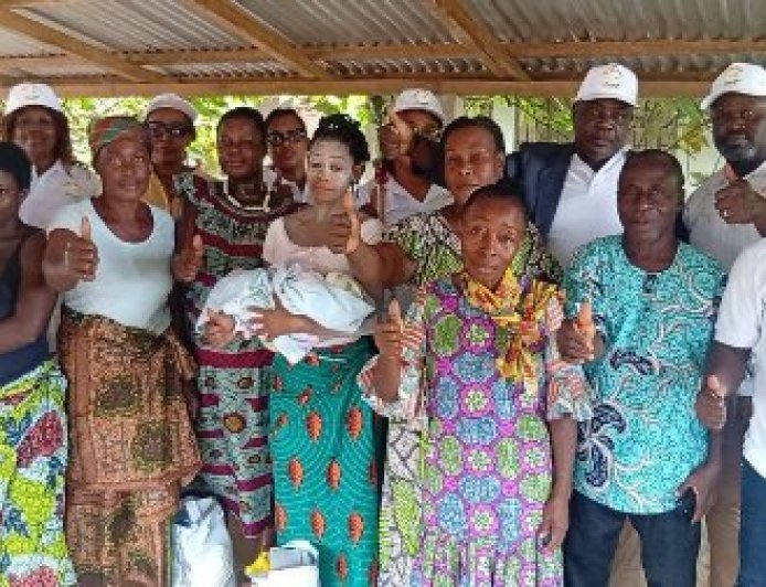 Sikensi : Le mouvement « Sikensi, c'est Dimba » tend la main à 33 futures mères vulnérables