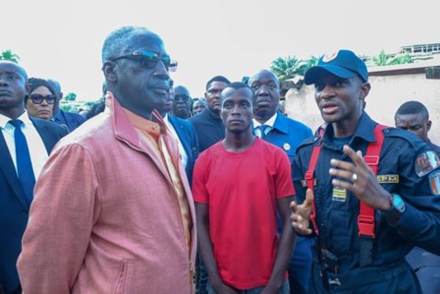 Yopougon : Adama Bictogo au chevet des victimes après l’effondrement meurtrier d’habitations à Niangon-Adjamé