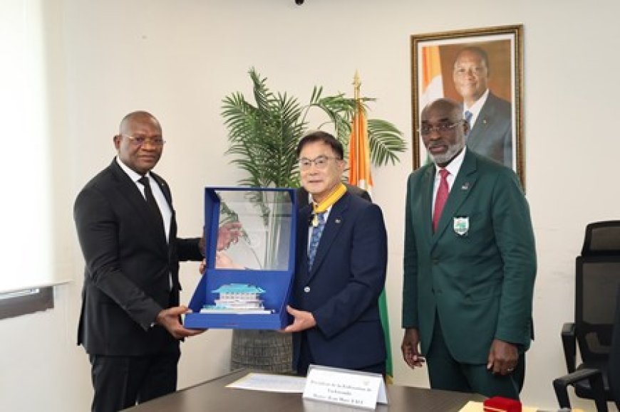 Coopération Sportive : Le Ministère des Sports renforce les liens entre la Côte d'Ivoire et la Corée du Sud