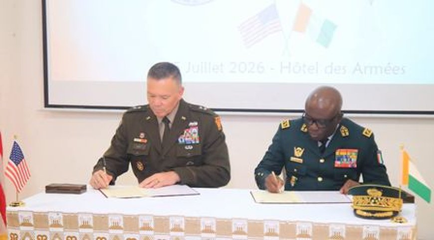 Alliance stratégique : Les FACI et la Garde nationale de Pennsylvanie scellent leur union à Abidjan