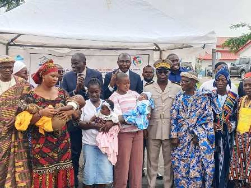Bouaké : Trois nouveaux centres de soins mère kangourou inaugurés