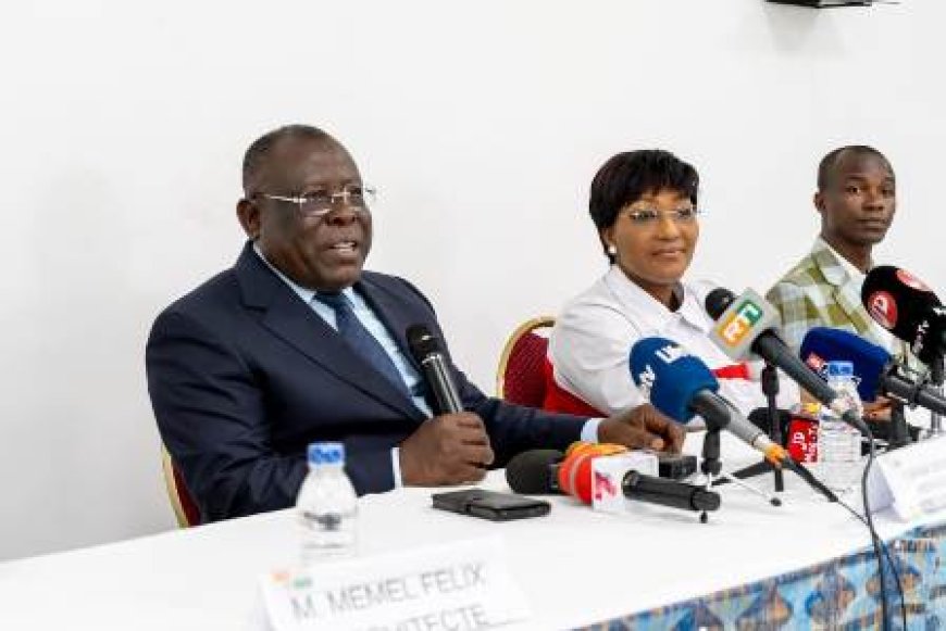 Presse ivoirienne : Bacongo réaffirme le soutien du District d'Abidjan à l'UNJCI et promet un accompagnement durable