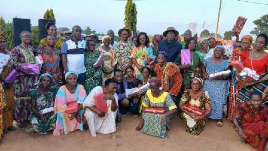 À Kpapékou, Miss Sylvie Delon rend un vibrant hommage aux parents