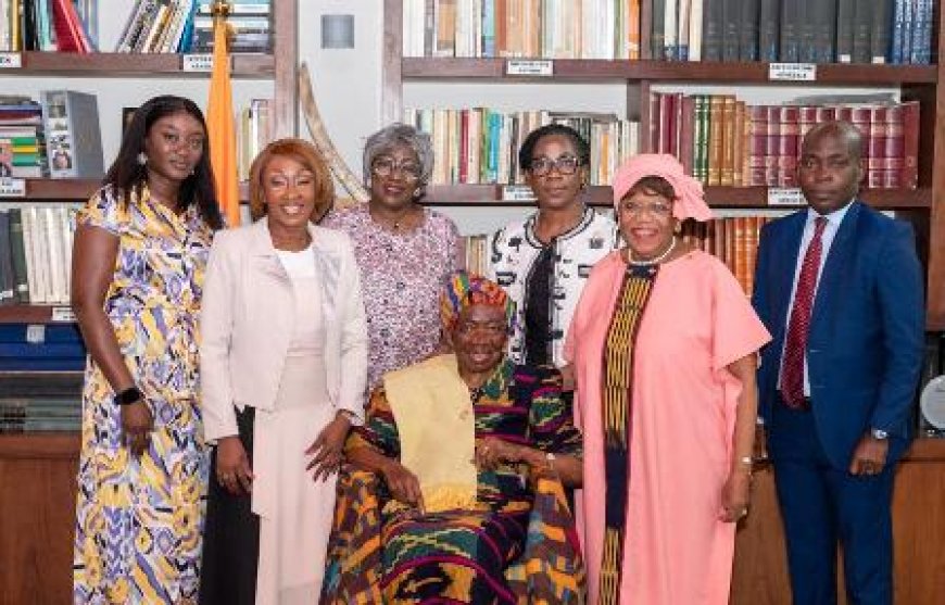 Audience de la Grande Chancelière honoraire, Professeure Henriette Dagri Diabaté