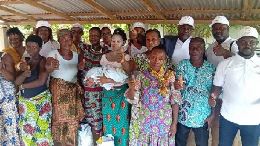Sikensi : Le mouvement « Sikensi, c'est Dimba » tend la main à 33 futures mères vulnérables