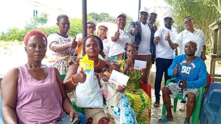 Sikensi : Le mouvement « Sikensi, c'est Dimba » tend la main à 33 futures mères vulnérables