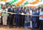 Renforcement sécuritaire : Le ministre Vagondo Diomandé inaugure le tout premier commissariat de police de Koro