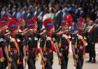 66ᵉ Anniversaire de l'Indépendance : Le pas cadencé du régiment d'artillerie de l’Inde illumine le boulevard de la Solidarité à Yopougon