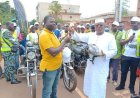 Korhogo : AM’S offre 70 motos aux conducteurs de taxis-motos et mise sur le civisme routier