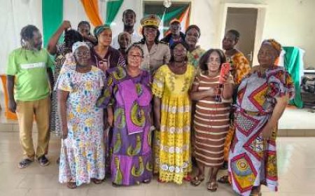 Ouragahio : Le sous-préfet Assi Apo Josiane tend la main aux forces vives pour bâtir l’avenir