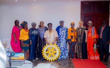 Rotary Club Abidjan Massina : Françoise AYE SONA prend le collier et dévoile ses priorités