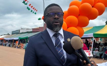 M’Bahiakro : Le maire Kouassi Raphaël annonce de grands projets pour booster l’économie locale
