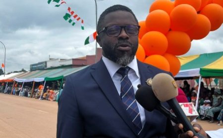 M’Bahiakro : Le maire Kouassi Raphaël annonce de grands projets pour booster l’économie locale