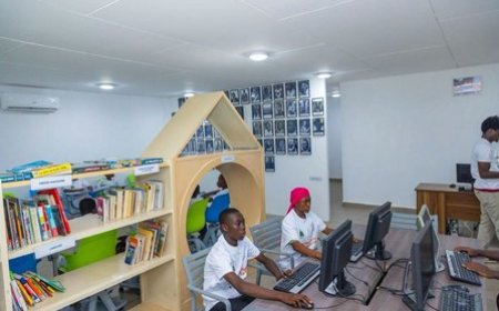 Kokumbo : Une bibliothèque pour ouvrir les portes du savoir, en présence de l’ancien champion d’Afrique Serge Doh