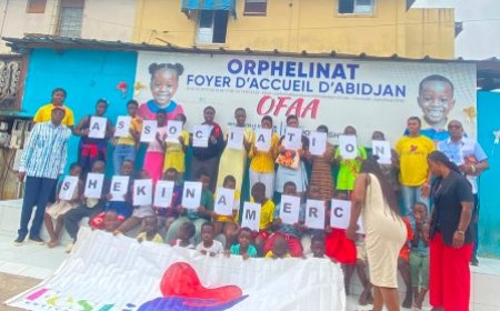 Elan de solidarité : L'Association française Shekina offre des festins 7 orphelinats