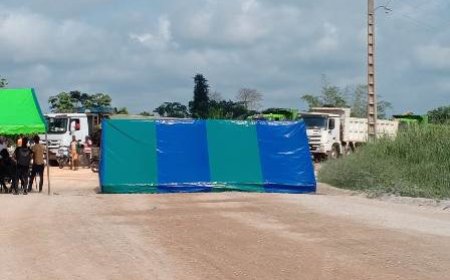 Braffouéby : Les jeunes barricadent la carrière chinoise et exigent 100 millions d'impayés