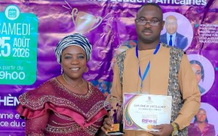 Célébration du mérite africain : Gnamien H.Joël EHU reçoit une distinction régionale