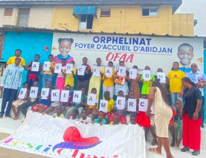 Elan de solidarité : L'Association française Shekina offre des festins 7 orphelinats