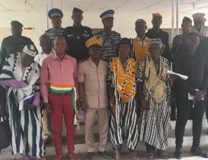 Danané : Autorités, forces de sécurité et chefs de villages unis contre l’orpaillage illicite