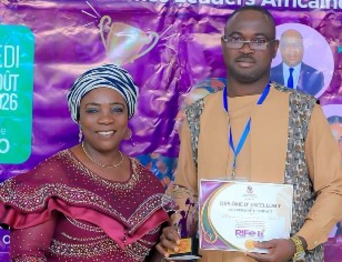 Célébration du mérite africain : Gnamien H.Joël EHU reçoit une distinction régionale