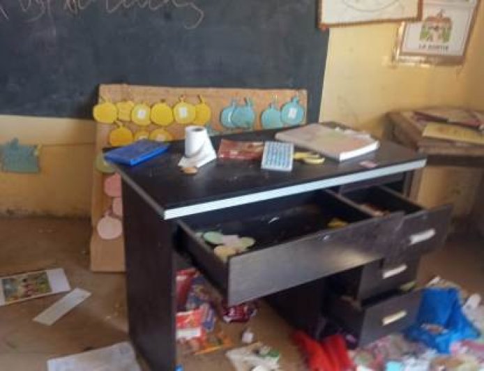 Sinématiali : Une école maternelle cambriolée à Kamonon