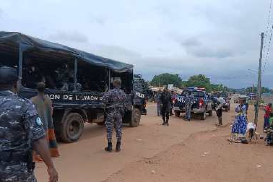Infiltration, proximité et dissuasion : La Police nationale maille Ouragahio pour ramener la sérénité
