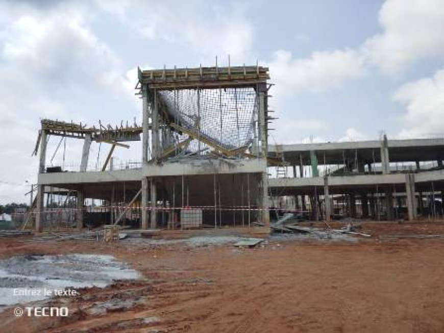 Agboville : Après l'effondrement partiel du chantier du siège du Conseil régional, les autorités rassurent et lèvent le voile sur les circonstances de l'incident