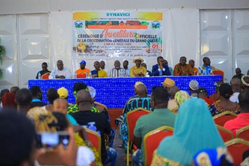 Man : Installation de la coordination Grand ouest : Le SYNAVICI réclame un audit de la gestion des stocks de cacao