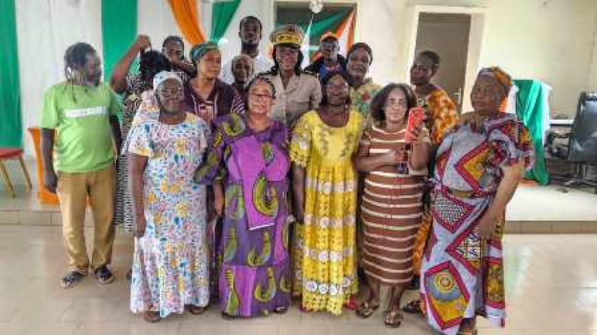Ouragahio : Le sous-préfet Assi Apo Josiane tend la main aux forces vives pour bâtir l’avenir
