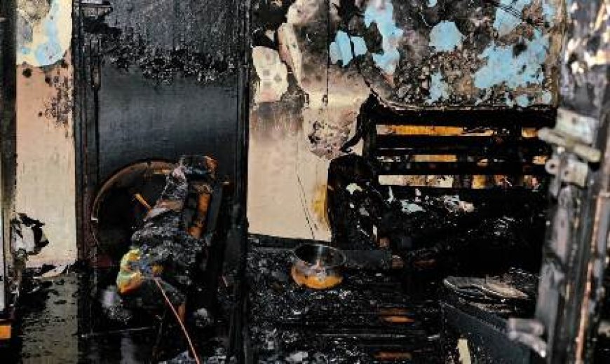 Bouaké : Un violent incendie ravage un logement au-dessus du supermarché Bon Prix, quatre enfants sauvés