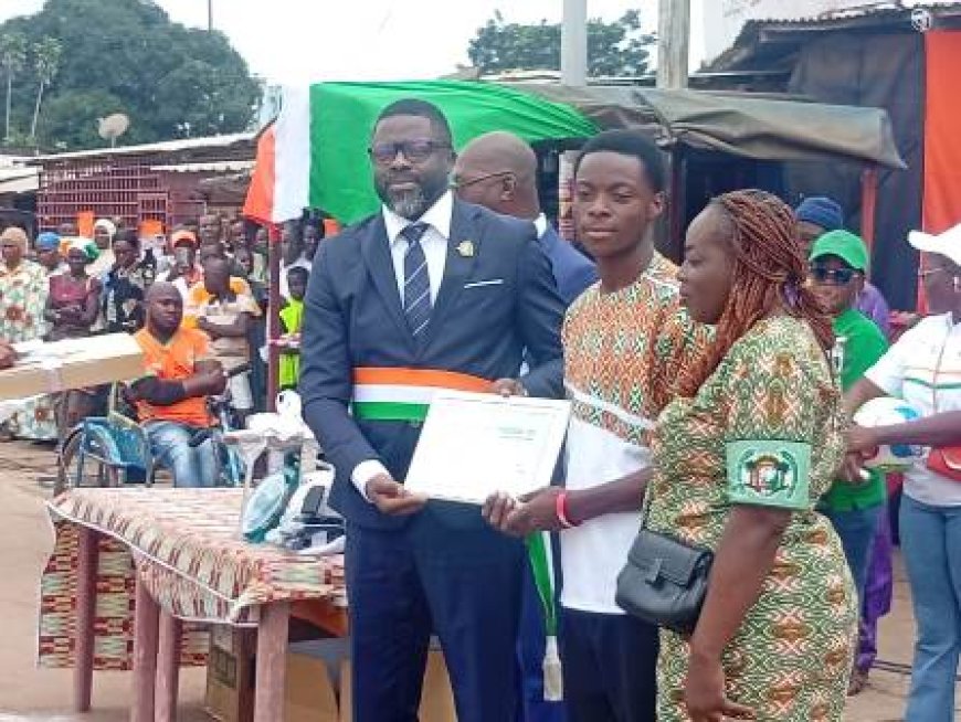M’Bahiakro : Le maire Kouassi Raphaël annonce de grands projets pour booster l’économie locale
