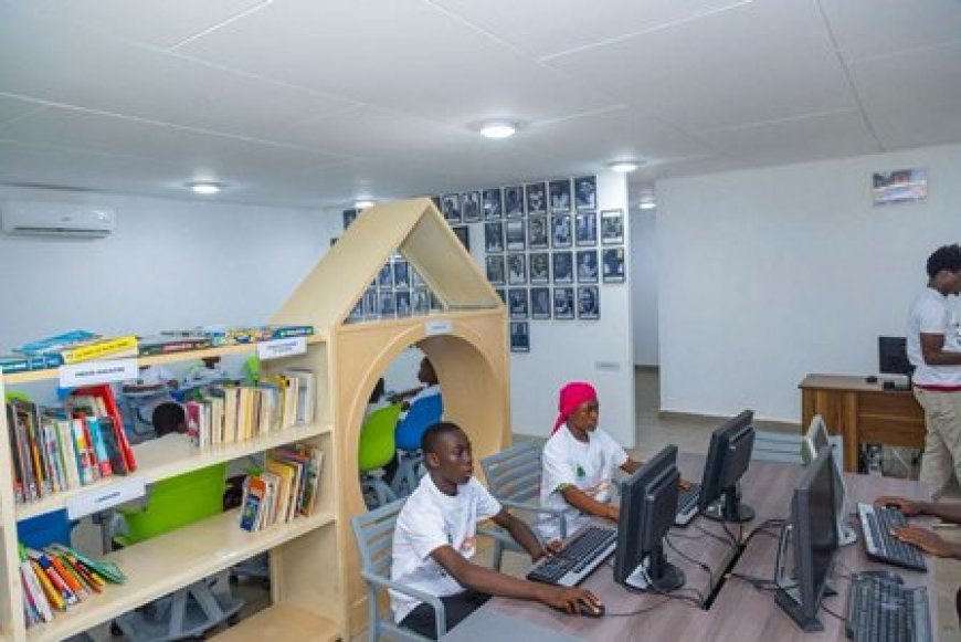 Kokumbo : Une bibliothèque pour ouvrir les portes du savoir, en présence de l’ancien champion d’Afrique Serge Doh