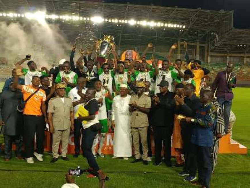 Coupe AGC : Bouaké s’impose face à Ouangolodougou et décroche le trophée